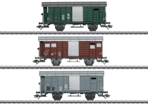 Märklin 46568 - H0 - 3-tlg. Set gedeckte Güterwagen K3, SBB, Ep. III